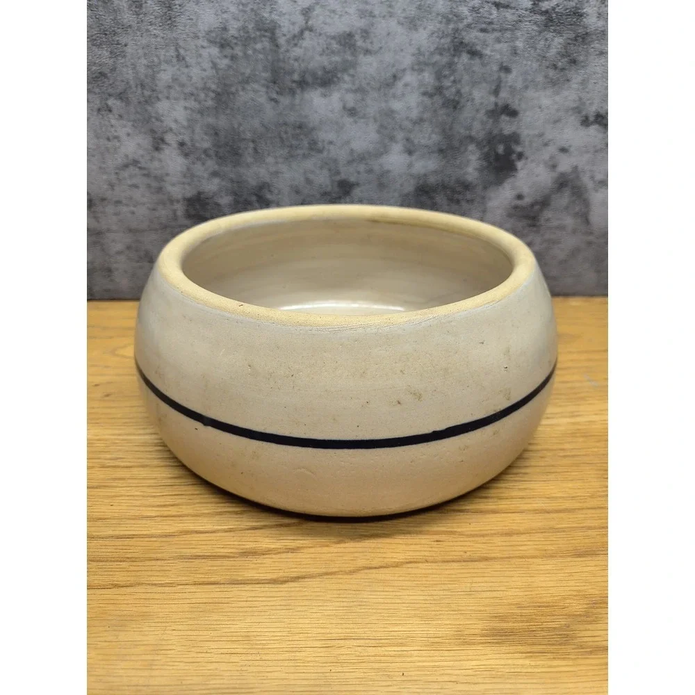Vintage P.R. Storie Pottery MARSHALL TEXAS Bowl Planter 1980s - Picture 1 of 8